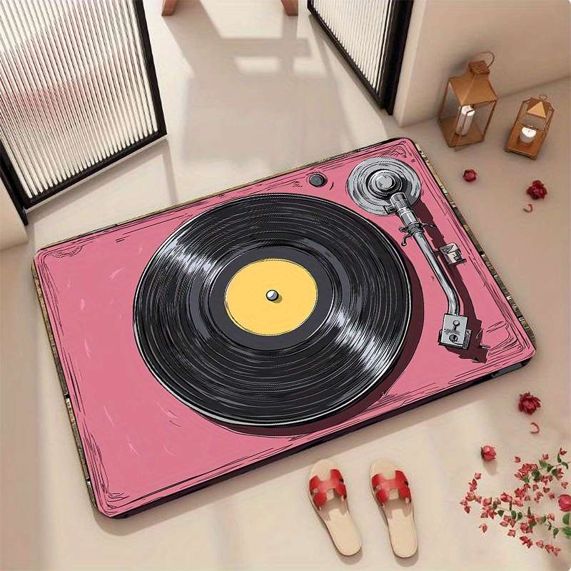 1Pc Pink 15.7x23.62inch 40x60cm Floor Mat