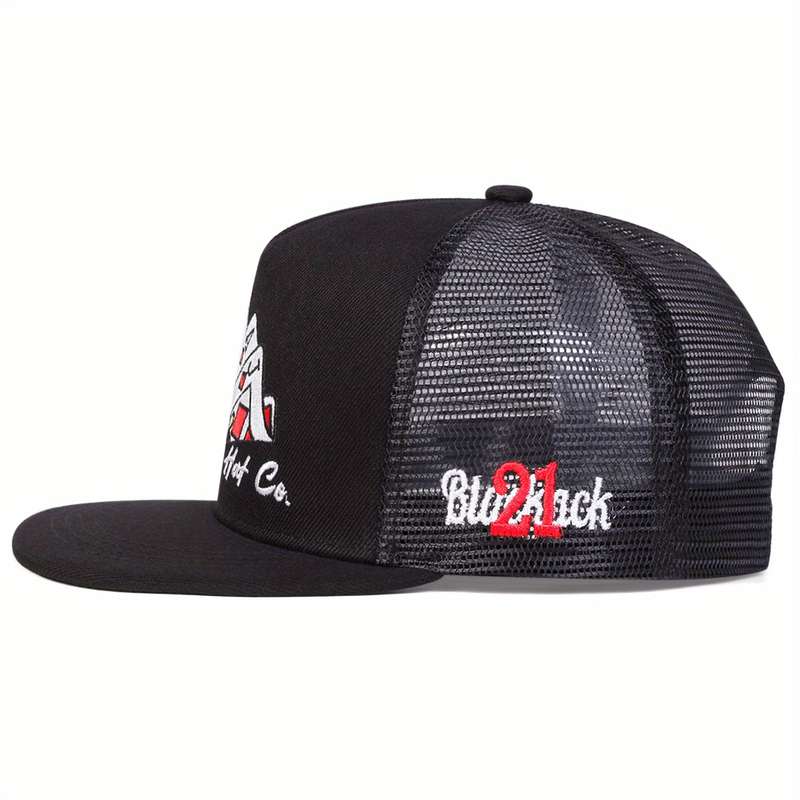 1pc Men'S Hip Hop Poker Card Baseball Cap Adjustable Mesh Snapback Hat Casual Sports Style 100%