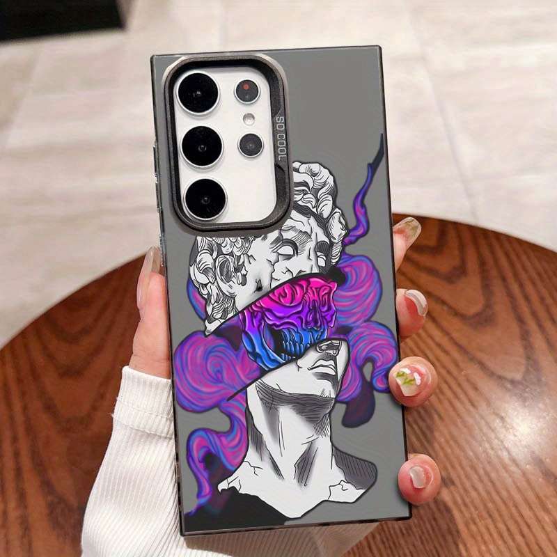 1pc Black For Samsung Galaxy A55 5G Phone Cases