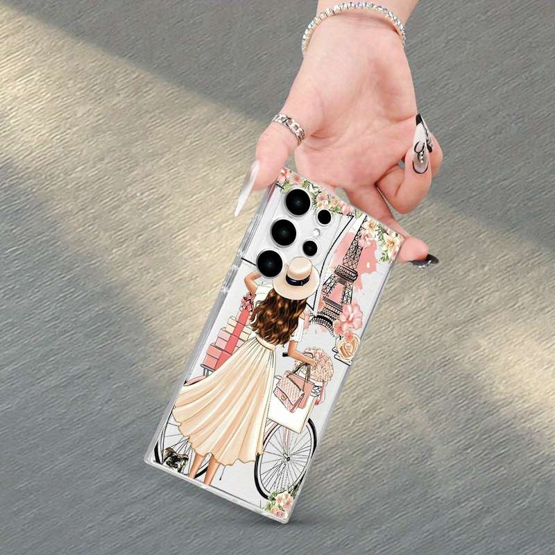 1pc Transparent For Samsung Samsung Galaxy S23 Add   Phone Cases