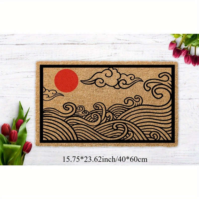 1Pc 15.75x23.62inch 40x60cm Floor Mat