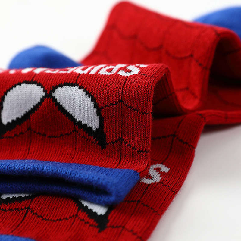 5 Pairs Red 3 To 5 Years High Elastic Socks