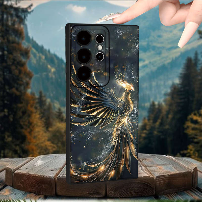 1pc Black For Samsung Galaxy A52 Phone Cases