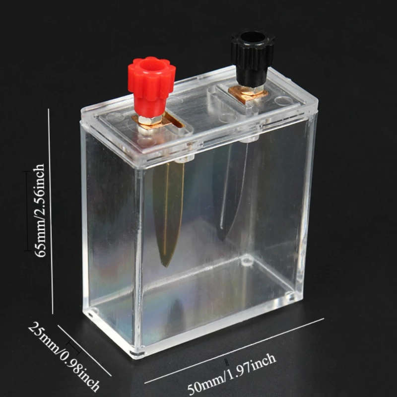 1Pc Saltwater Electrolysis Battery Experiment Box Student Principles Of Original Batteries Education