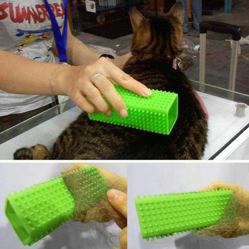 1pc Orange Pet Comb