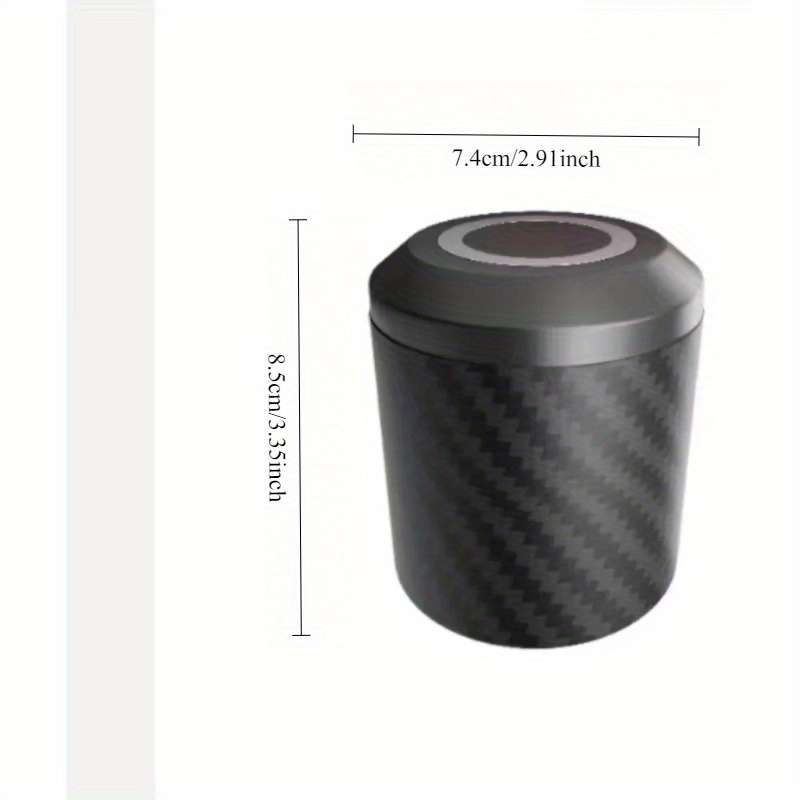 1pc Car Ashtray Portable Smokeless Car Ashtray Flame Retardant Cigarette Cup Container Cigar Ashtra