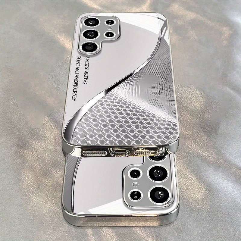 1pc  silvery  For Samsung Galaxy Note 10 Phone Cases