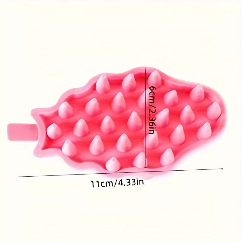 1pc Pink opp packaging Pet Comb