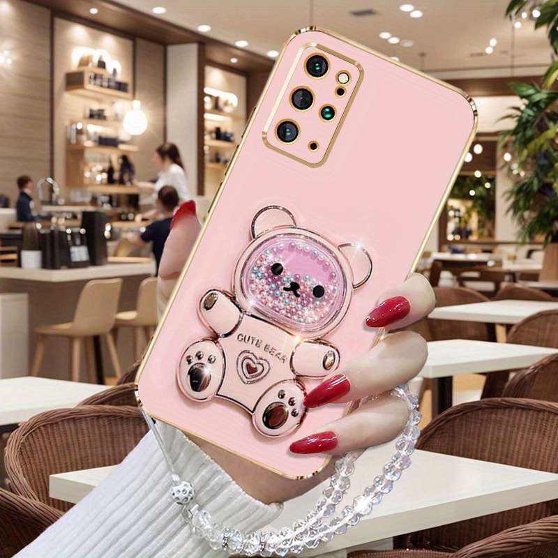 1Ps Pink Color For Samsung Galaxy S20+ Phone Cases