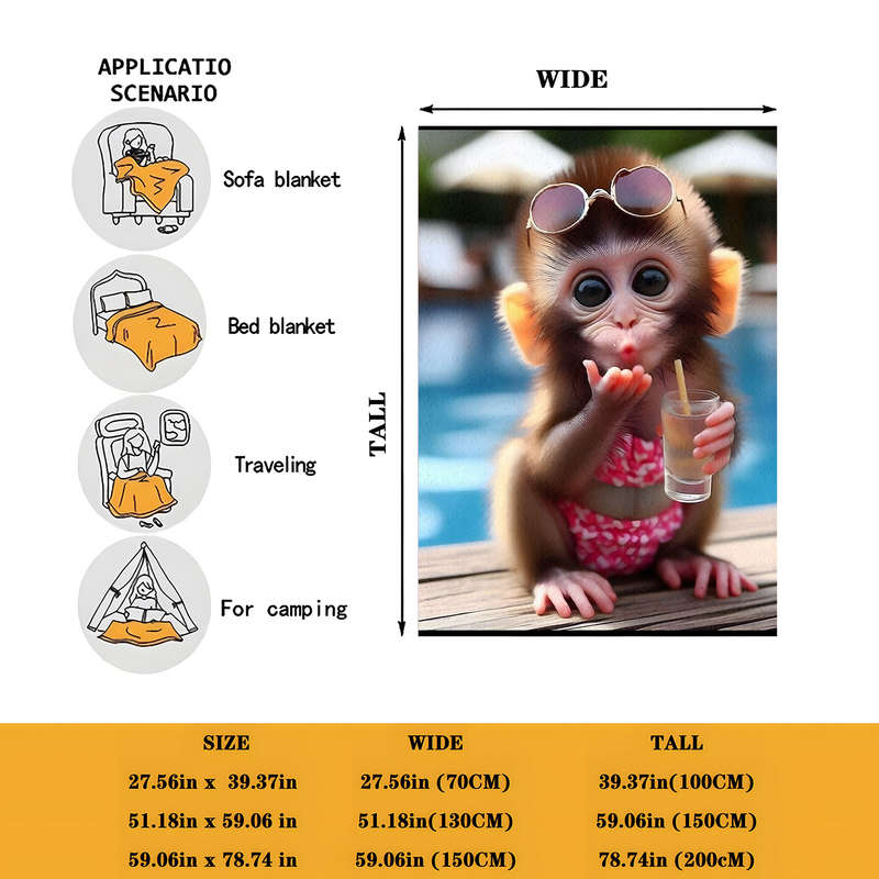 1ps Blanket Size 150X200Cm 59.06X78.74Inch