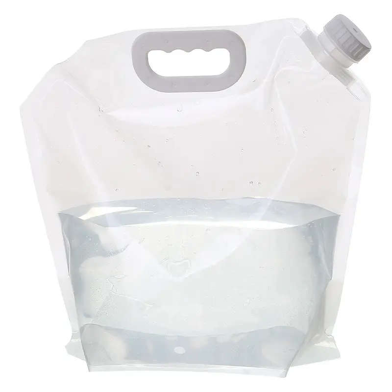 1pc 10L Ultra-Large Leak-Proof Foldable Water Bag Durable Portable Convenient for Camping and Outdoo