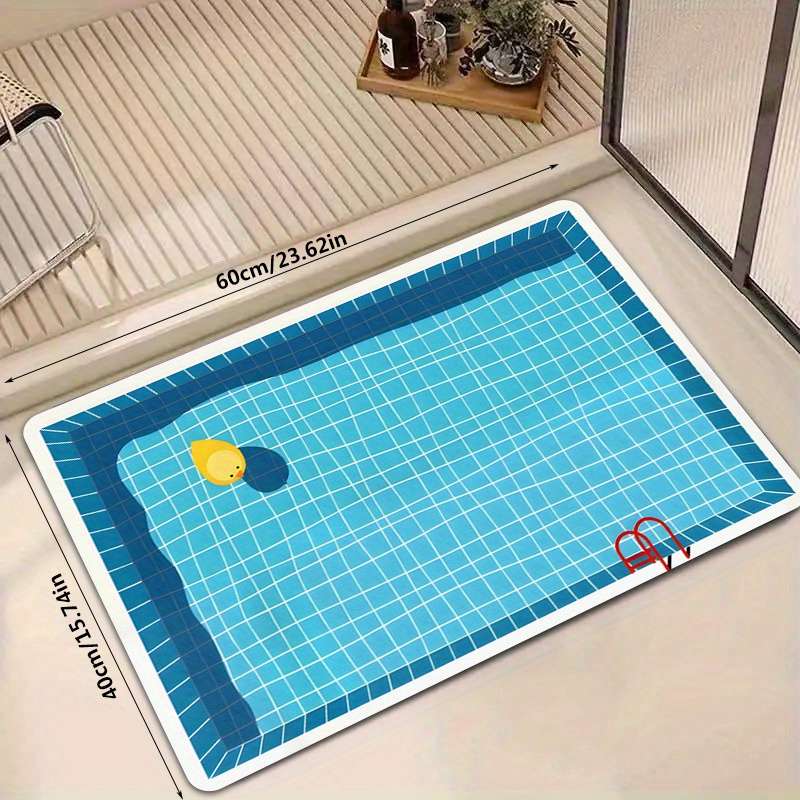1Pc 40x60cm 15.74x23.62inch Floor Mat