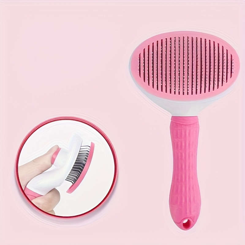 1pc Pink Pet Comb