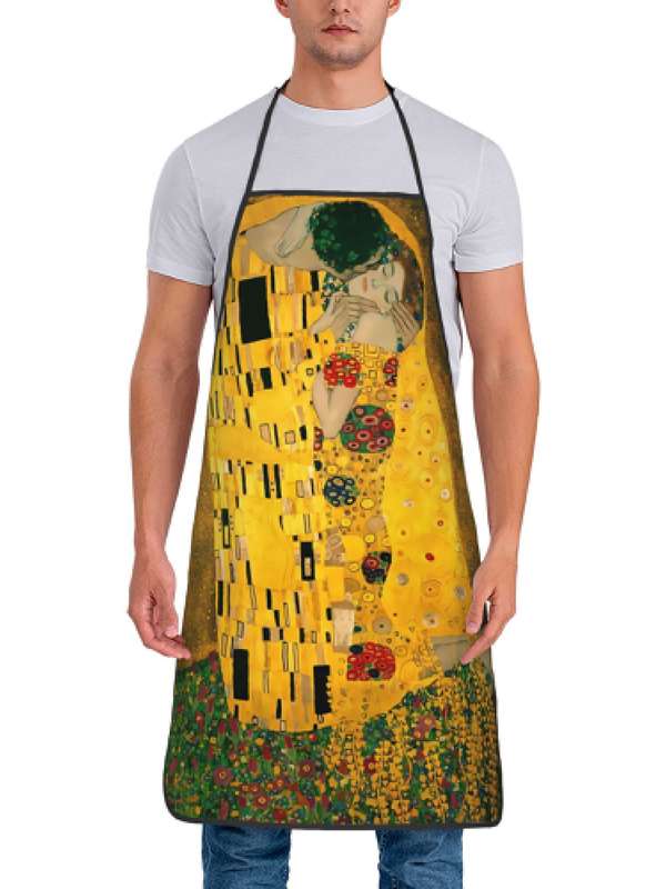 1pc Gustav Krim Sleeveless Kitchen Gowns Home Cooking Aprons Kitchen Accessories
