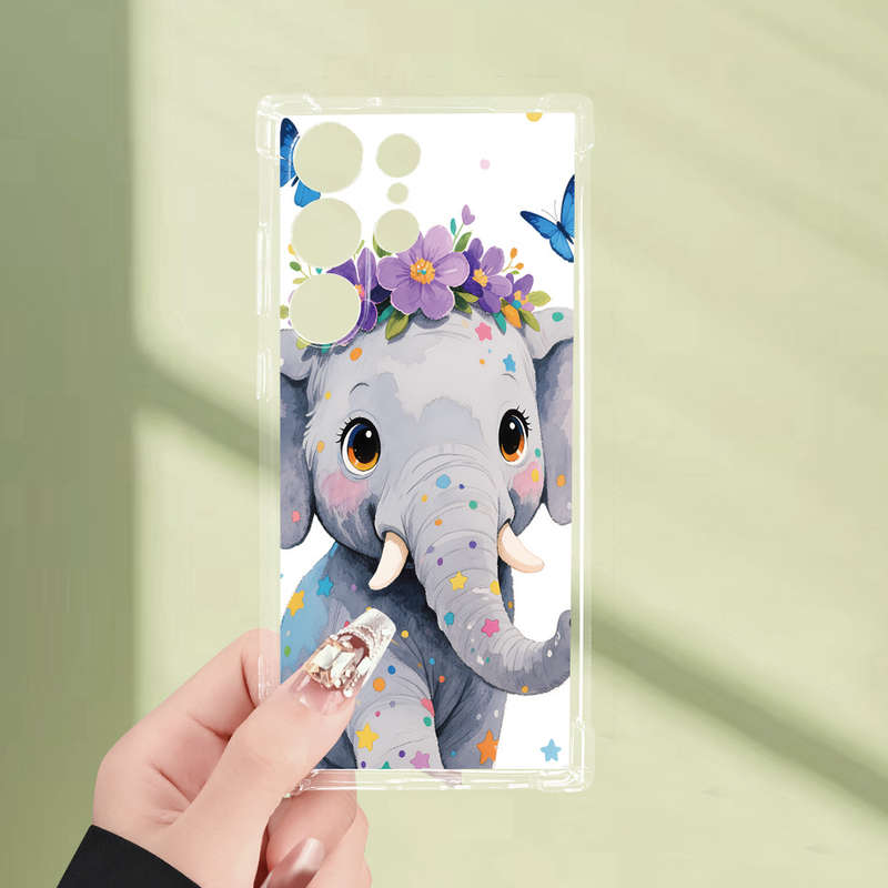 1pc Transparent For Samsung Samsung Galaxy S23 Phone Cases