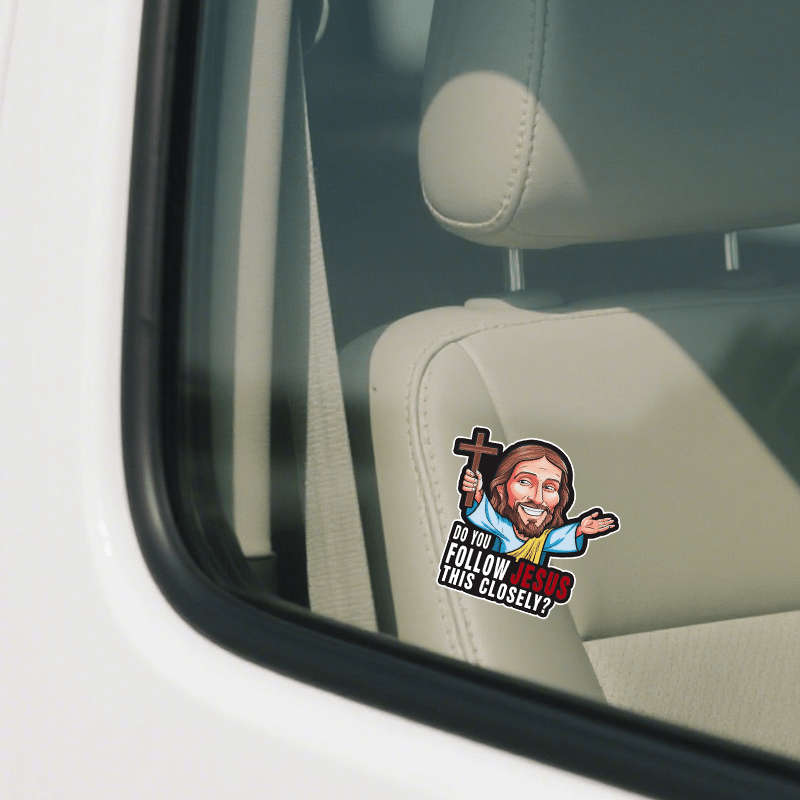 1pc Jesus Christian Themed Stickers