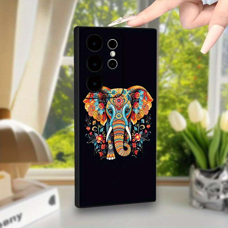 1pc Black For Samsung Galaxy A52 Phone Cases
