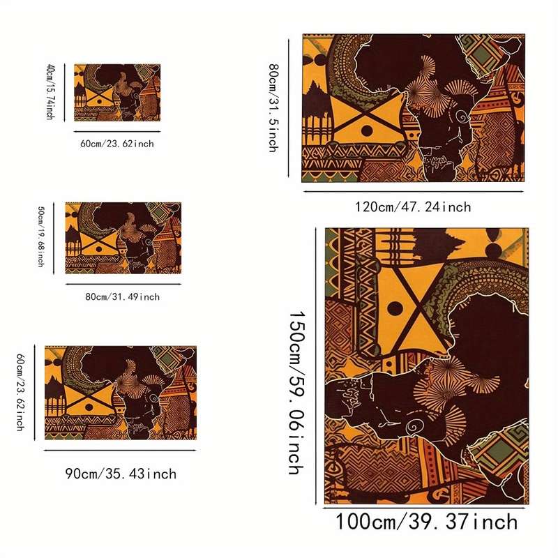 1Pc 19.7x31.5inch 50x80cm Floor Mat