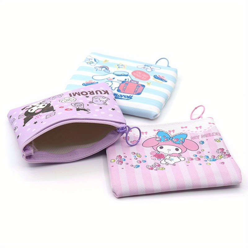 1pc Sanrio Girl Coin Purse Cute Mini with Positioning Printing for Women