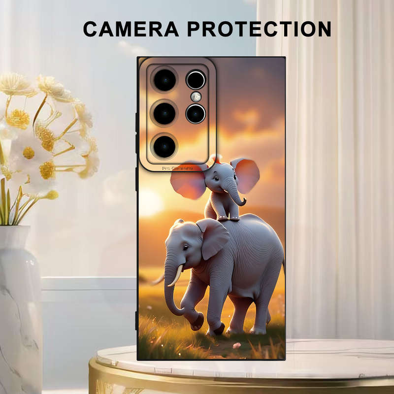1pc Black For Samsung Galaxy A52 Phone Cases