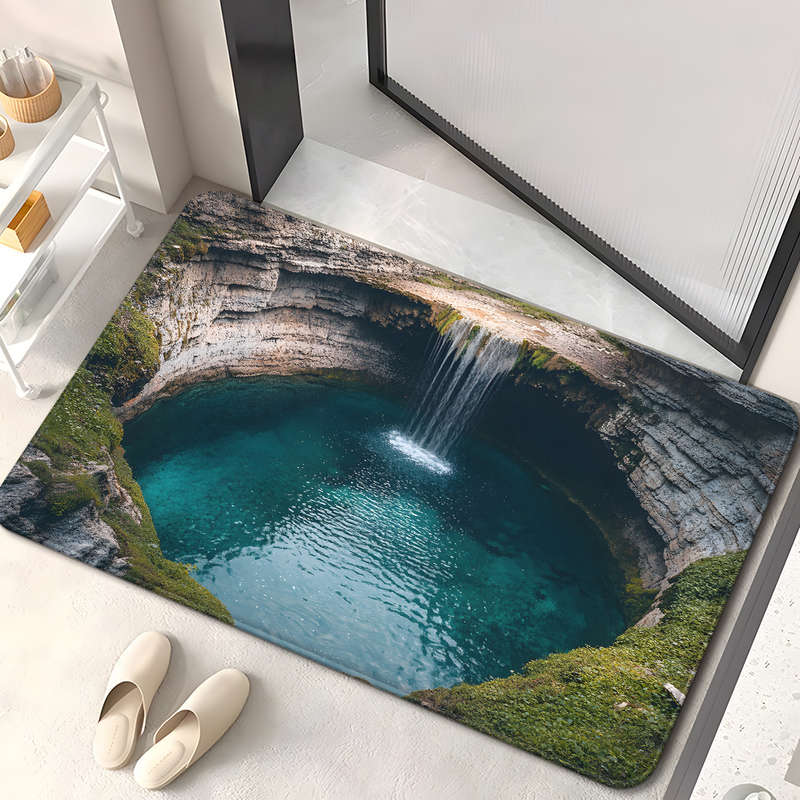 1Pc 50x80cm 19x31inch Floor Mat