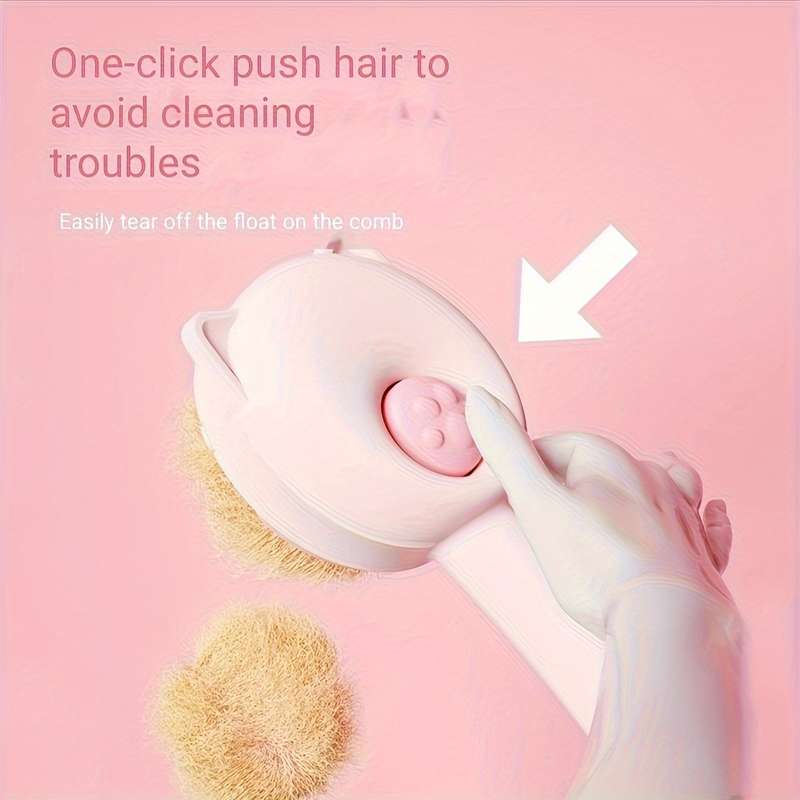 1pc Pink Pet Comb