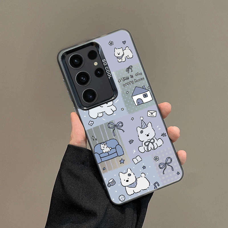 1pc Silvery For Samsung Galaxy A21s Phone Cases