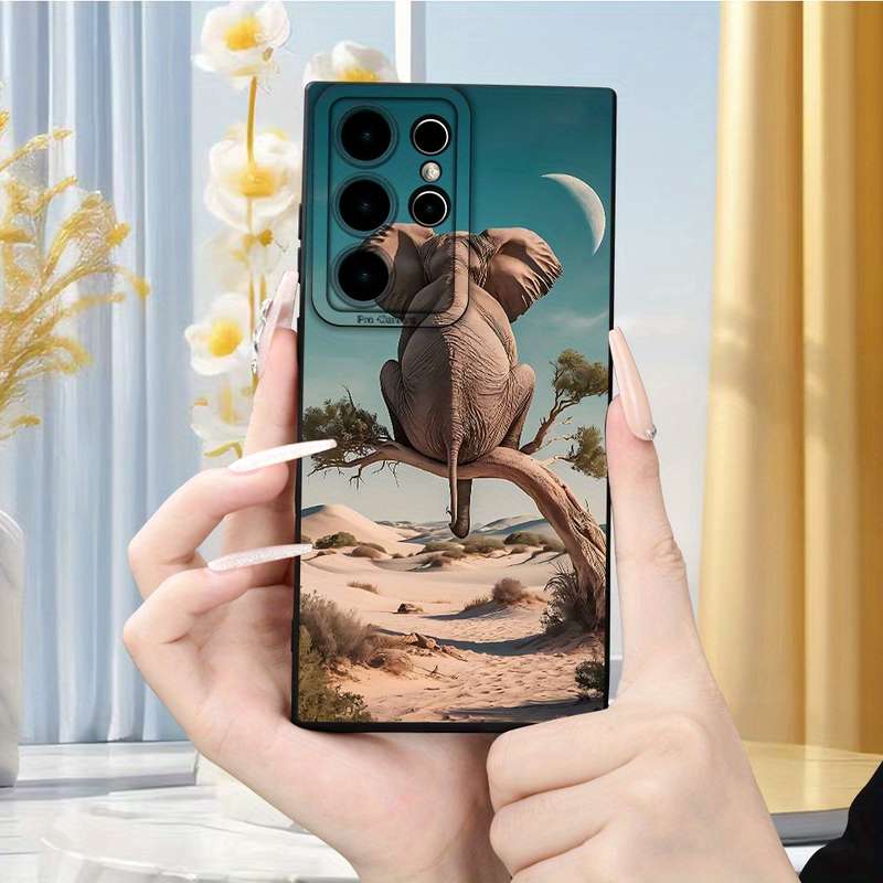 1pc Black For Samsung Galaxy A52 Phone Cases