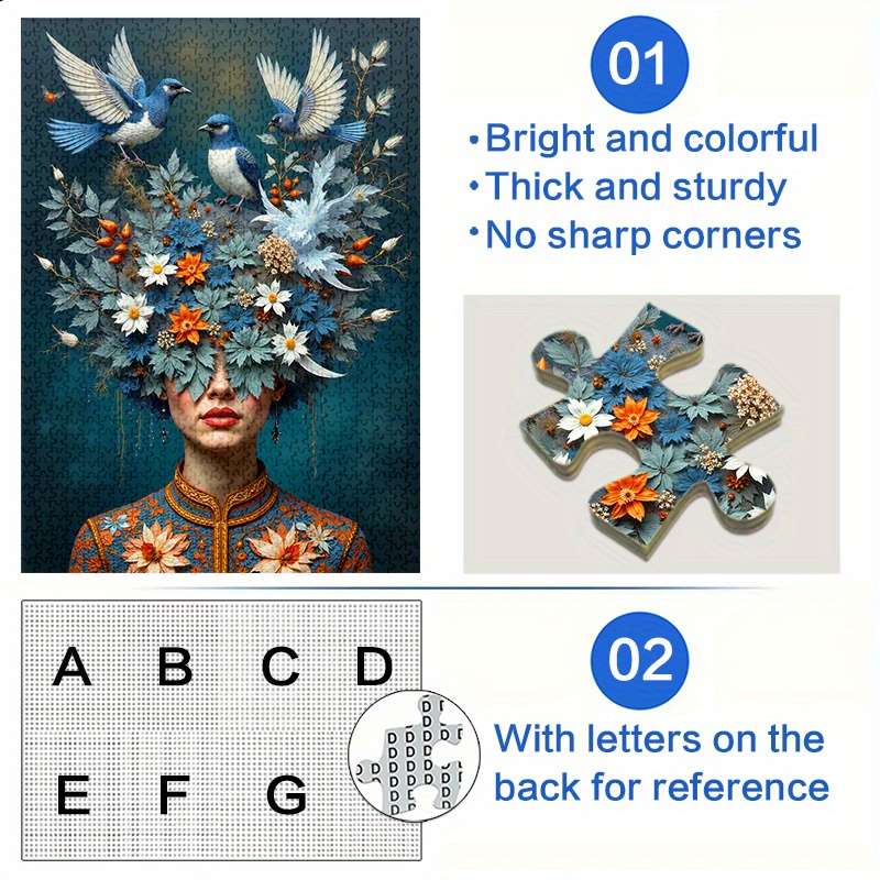 1000 Piece Paper Jigsaw Puzzle For Adults