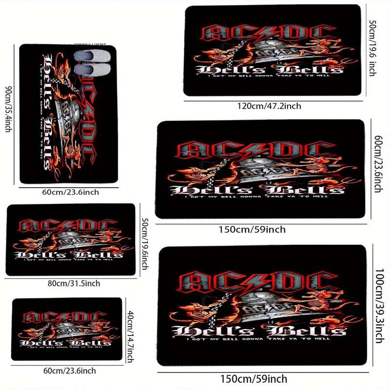 1Pc 40x60cm 15.7x23.6inch Floor Mat