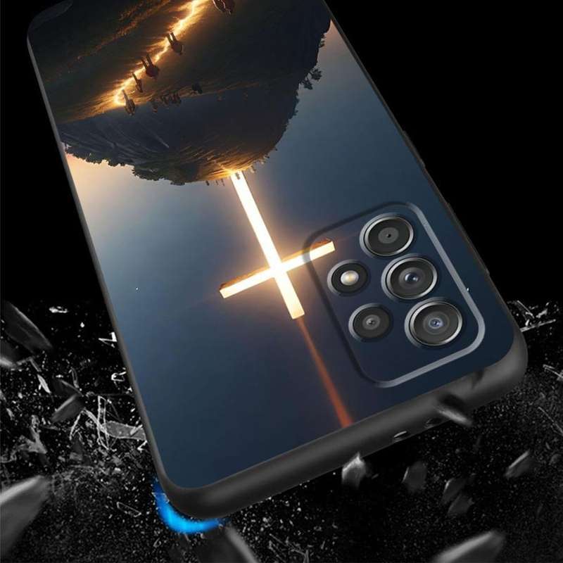 1Ps  Silvery  For Samsung Galaxy A12 Phone Cases