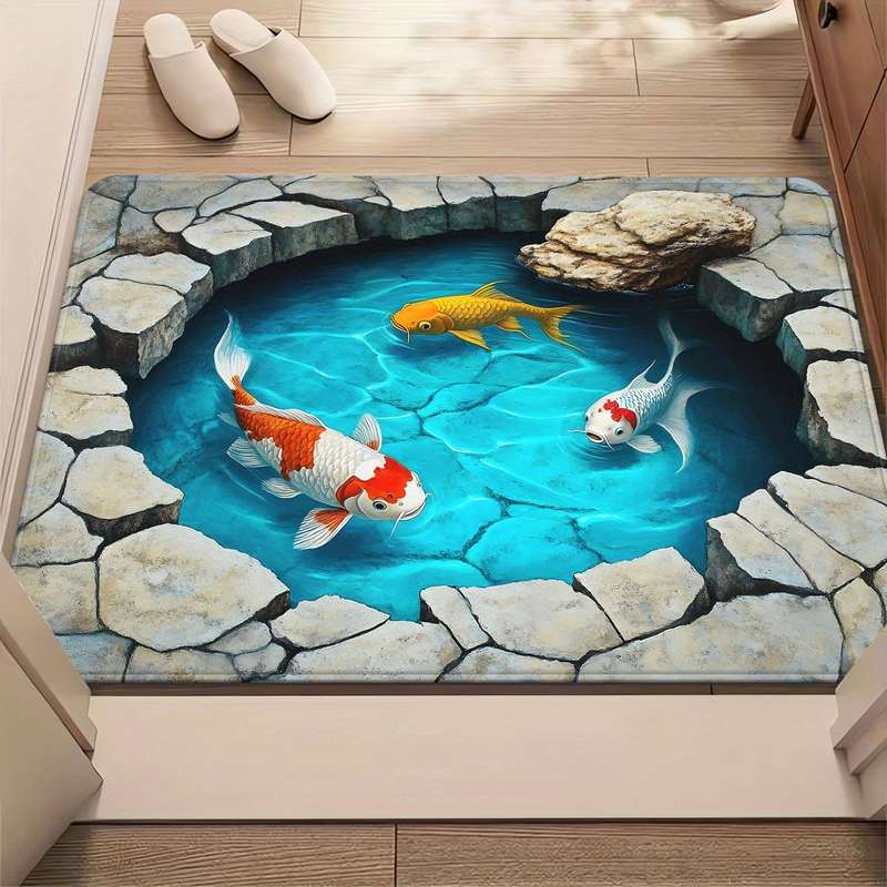 1Pc 60x90cm Floor Mat