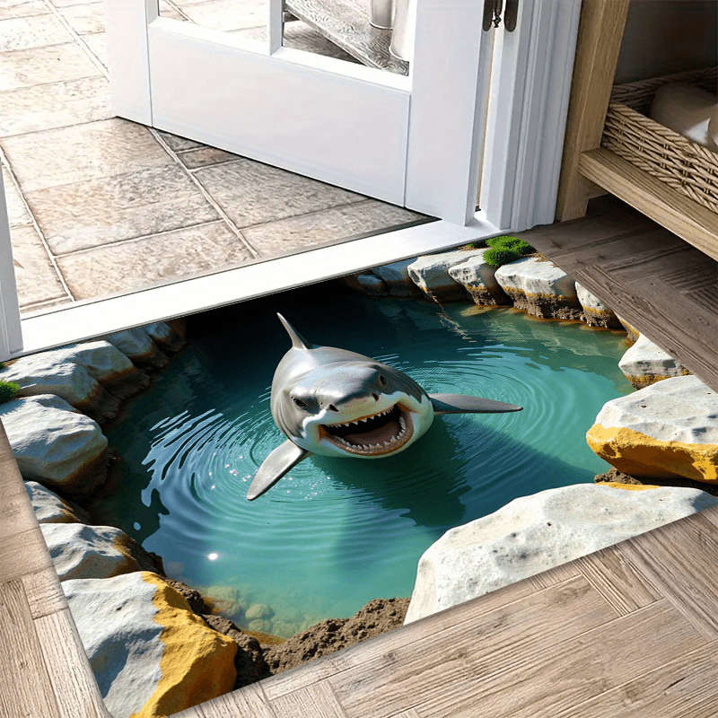 1Pc 15.75x23.62inch 40x60cm Floor Mat