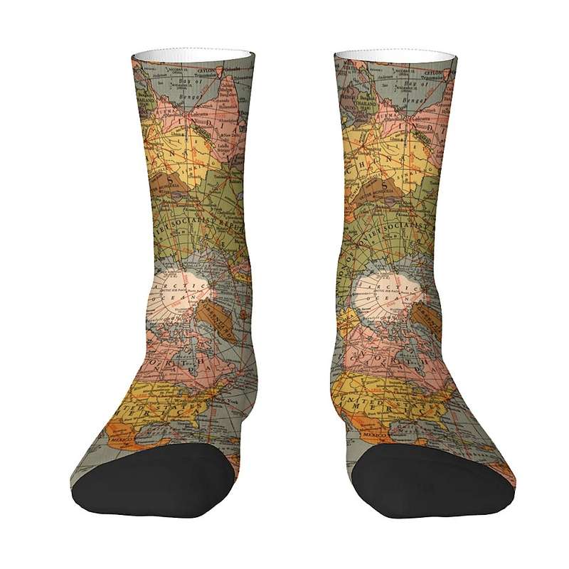 1 Pair Multicolor One Size Socks