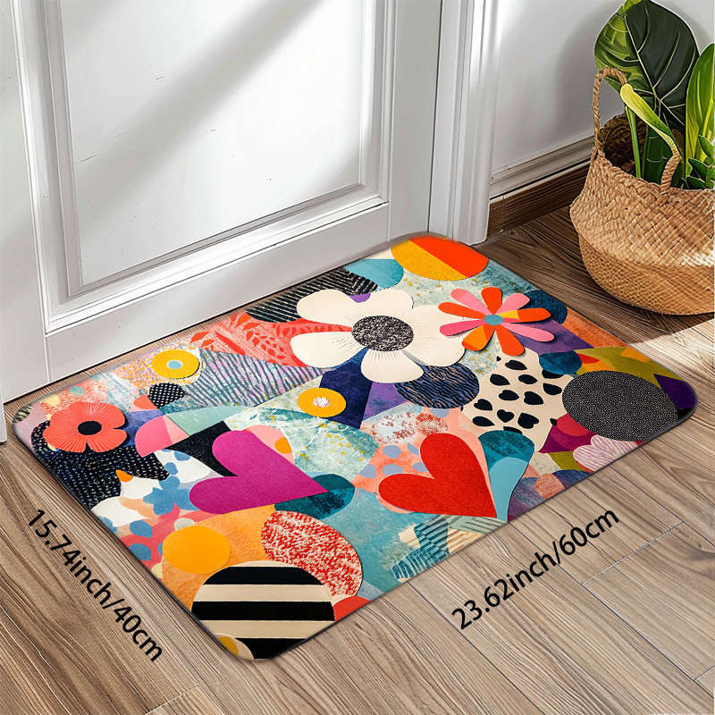 1Pc 15.7x23.62inch 40x60cm Floor Mat