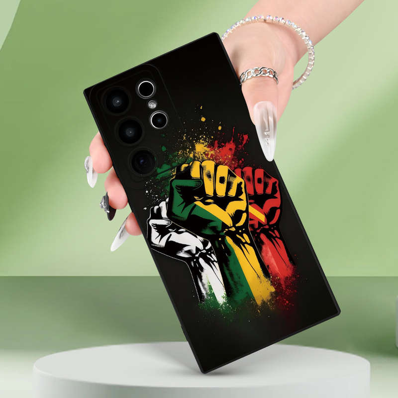 1pc Black For Samsung Galaxy A52 Phone Cases