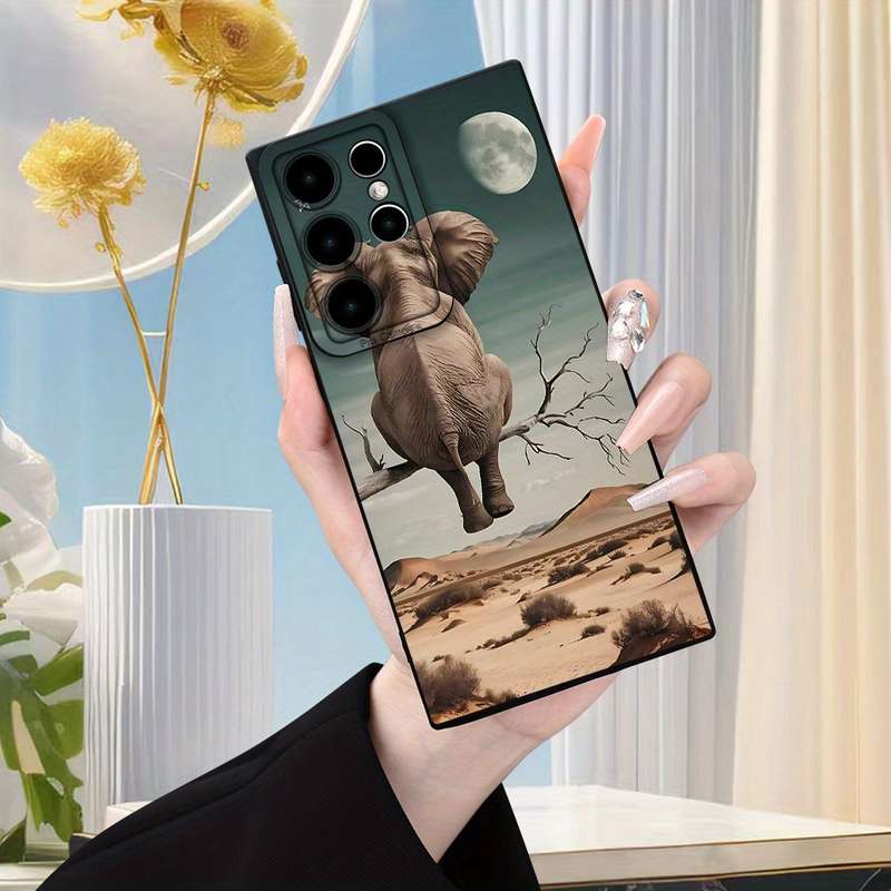 1pc Black For Samsung Galaxy A52 Phone Cases