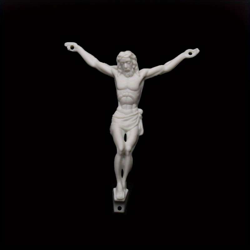 1 Piece White Jesus Theme Pendant