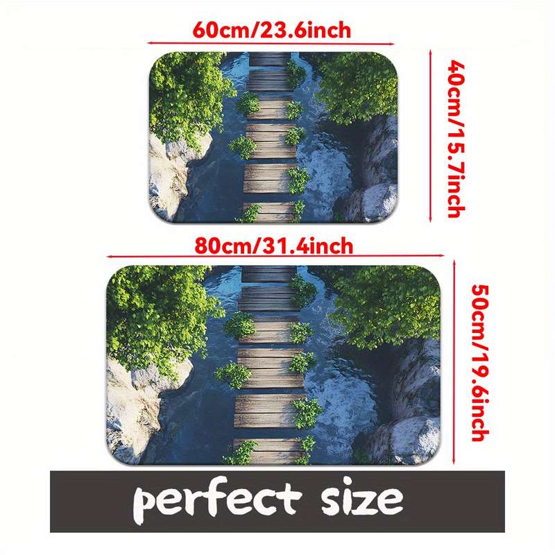 1Pc 40x120cm Floor Mat