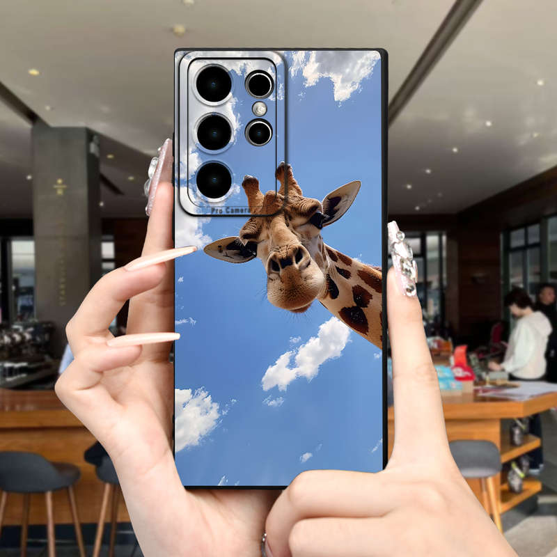 1pc Black For Samsung Galaxy A52 Phone Cases