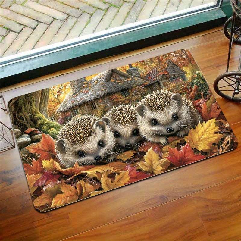 1Pc Yellow 19.69x31.49inch 50x80cm Floor Mat