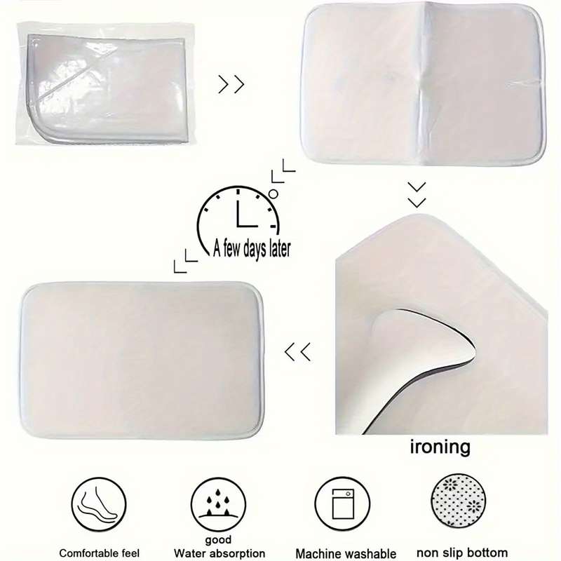 1Pc 80x120cm Floor Mat