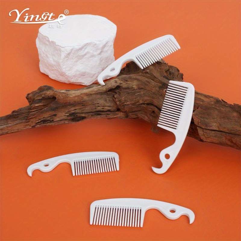 1pc 2PCS White Pet Comb