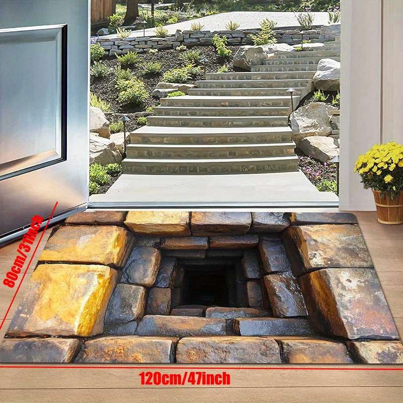 1Pc 80x120cm 31x47inch Floor Mat