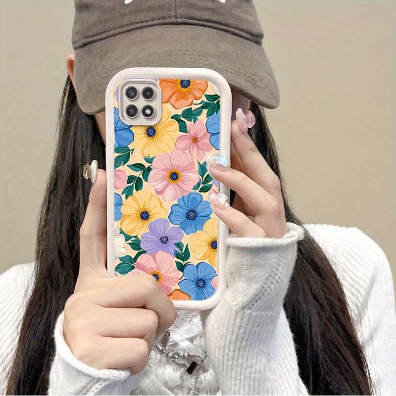 1pc Black For Samsung Galaxy A05s Phone Cases