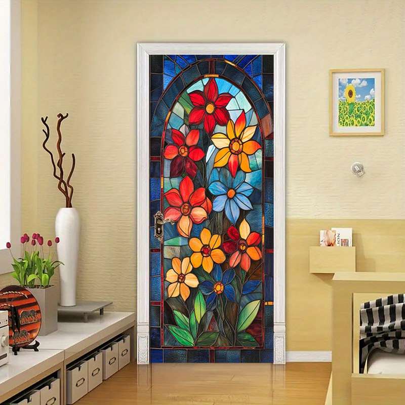 1pc 95.0x209.8cm Jesus Christian Themed Stickers