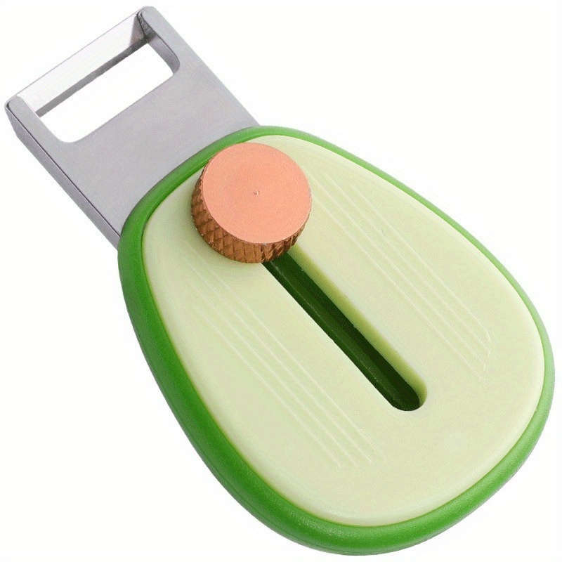 1pc Compact Stainless Steel Peeling Knife with Copper Blade Lightweight Portable Kitchen Ess