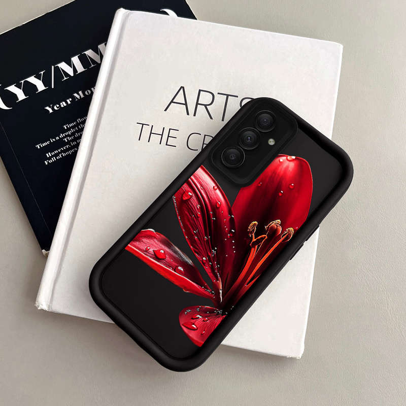 1pc Black For Samsung Galaxy M01s Phone Cases