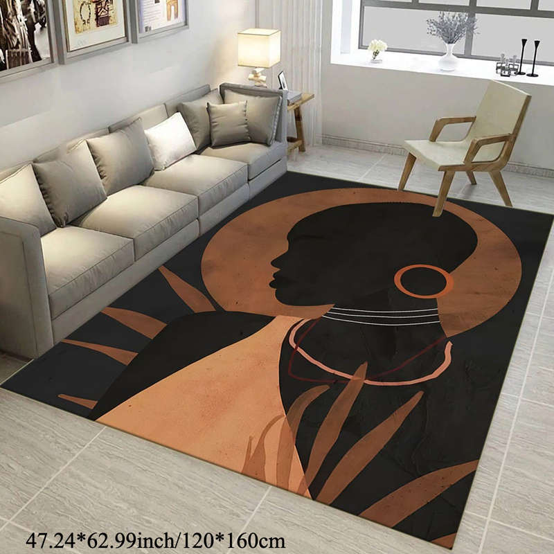 1Pc 47.24x62.99inch 120x160cm Floor Mat