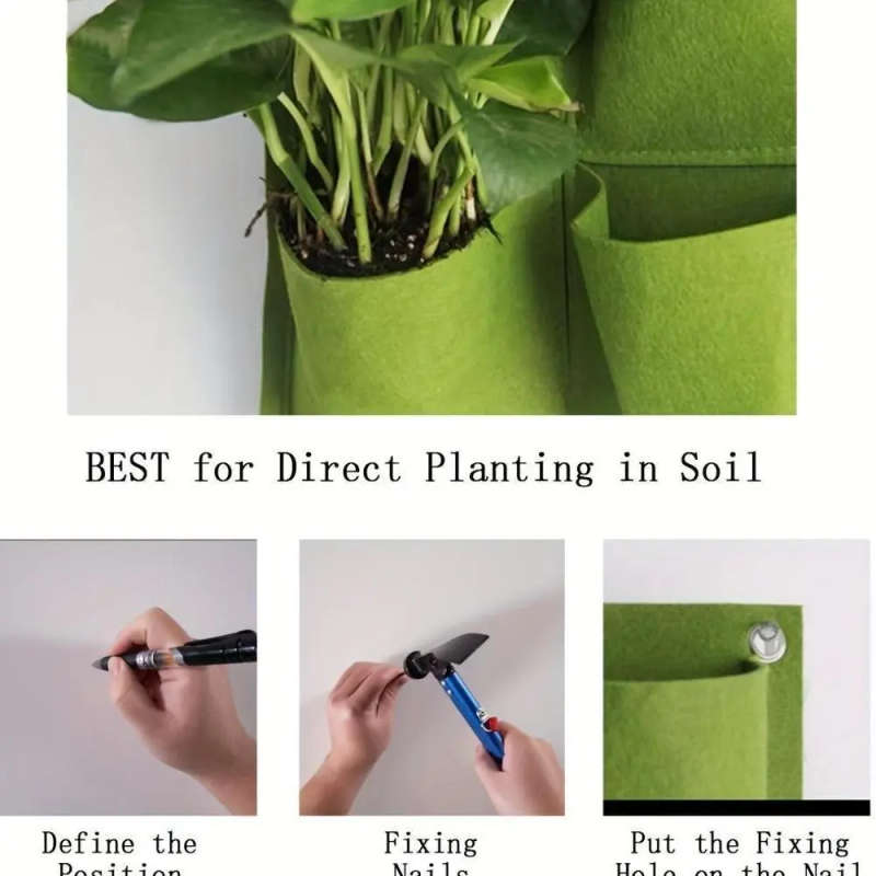 Pocket Vertical Garden Planter Bag